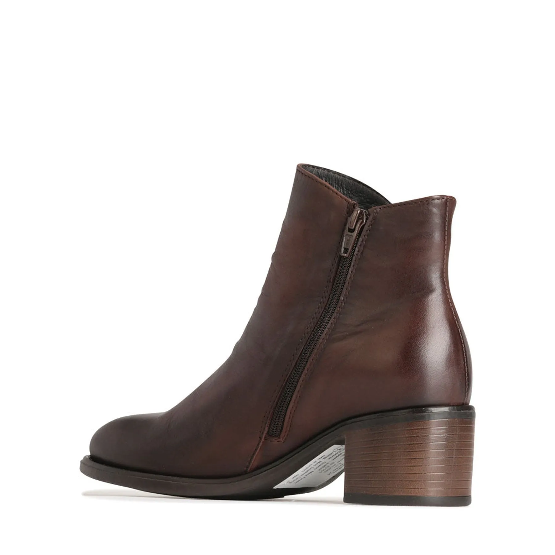 ROBBI LEATHER ANKLE BOOTS