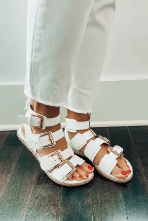 Roma Big Buckle Sandals
