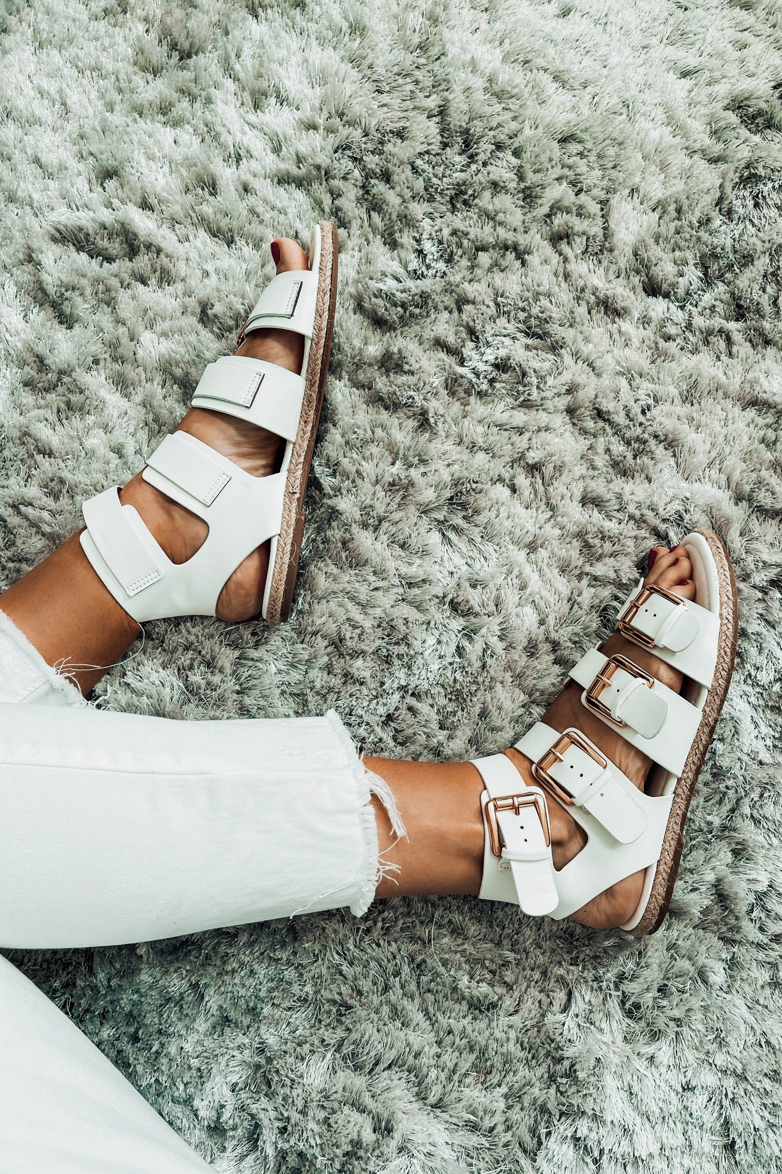 Roma Big Buckle Sandals