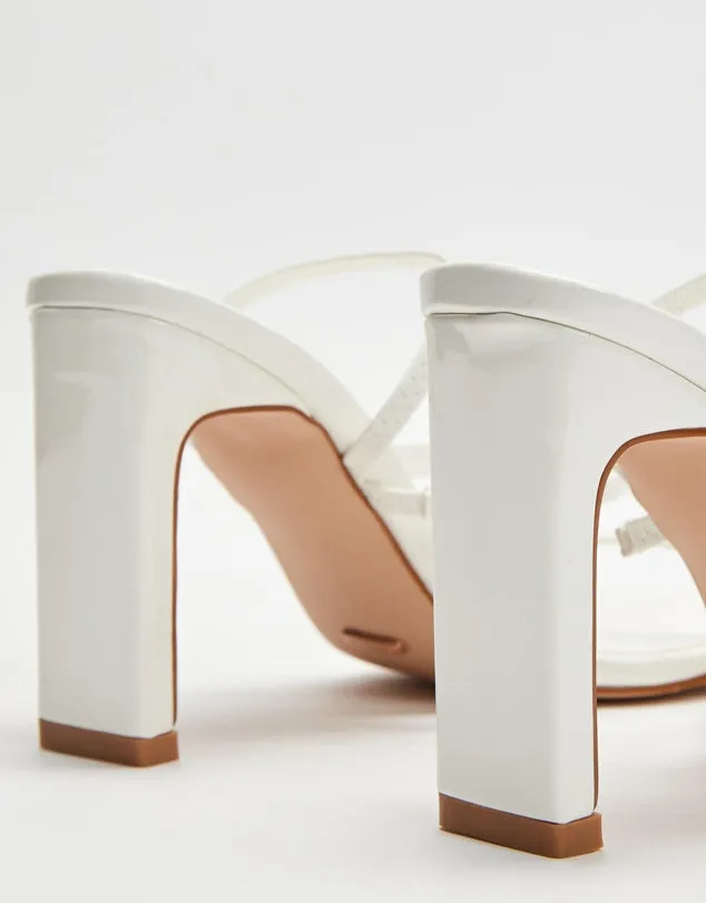 Ryleigh Heel - White Patent