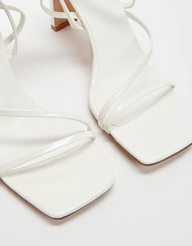 Ryleigh Heel - White Patent