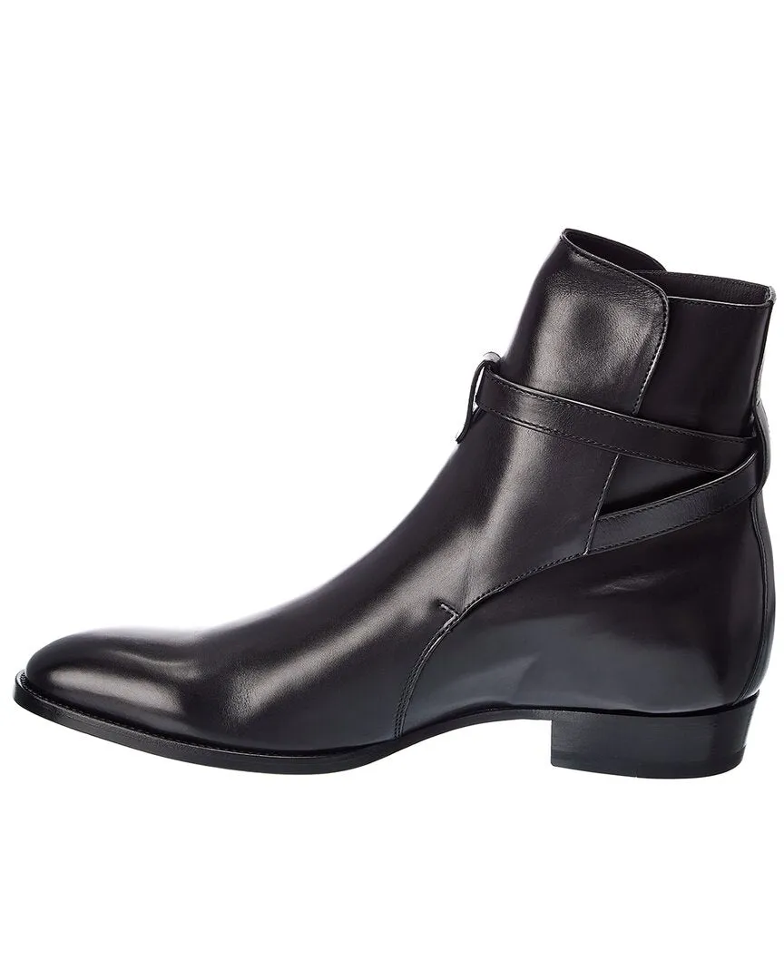 Saint Laurent Wyatt 30 Jodhpur Leather Boot