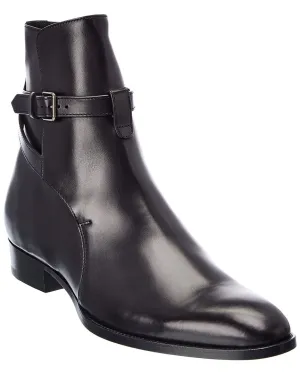Saint Laurent Wyatt 30 Jodhpur Leather Boot