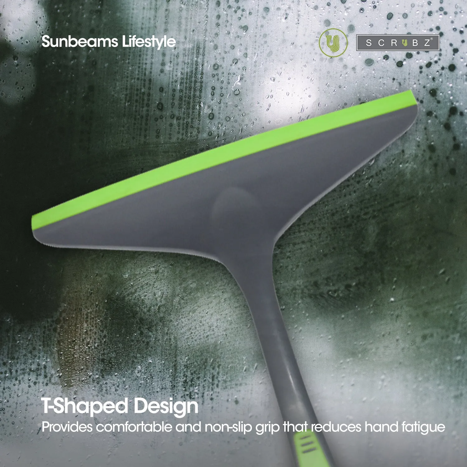 SCRUBZ Premium Shower Window Squeegee