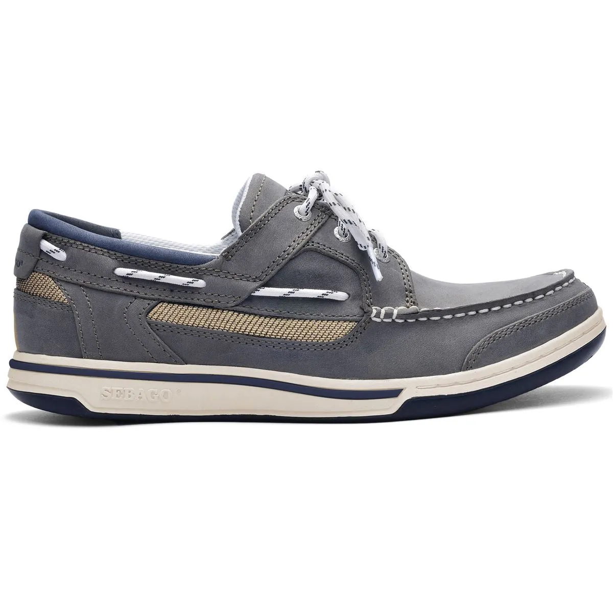 Sebago Triton Three Eyelets Nubuck Shoe