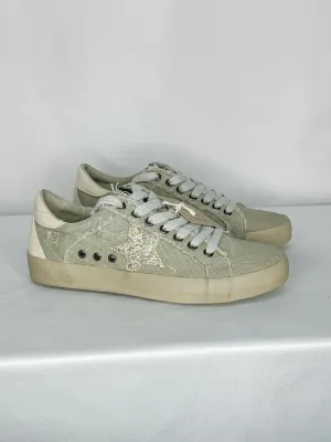 Shu Shop Paula Taupe Canvas Sneaker