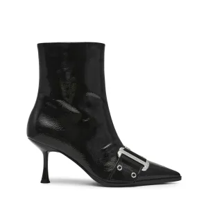 Slinger Bootie BLACK CRINKLE PATENT