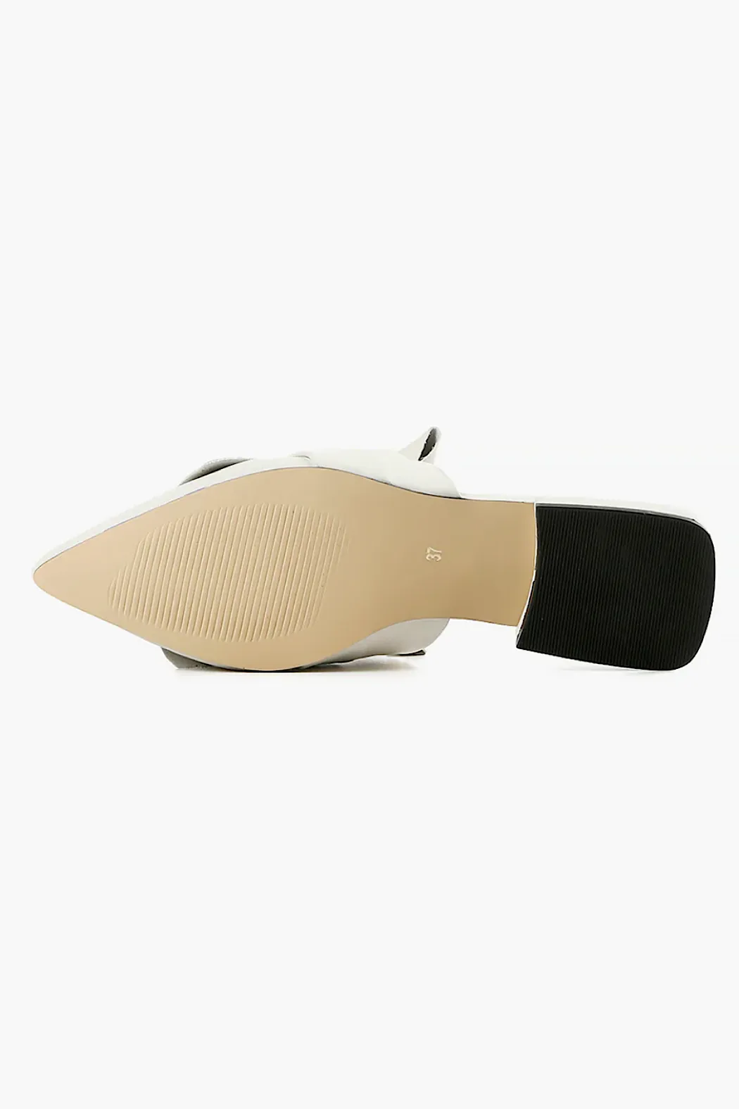Slip Knot Leather Flats