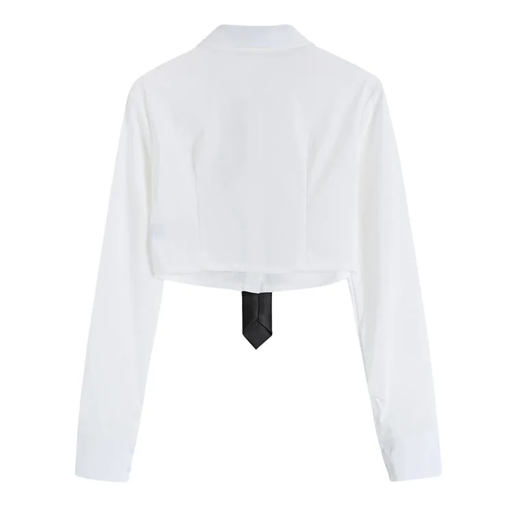 Soul Snatch | Thrifty: Crop Blouse and Tie