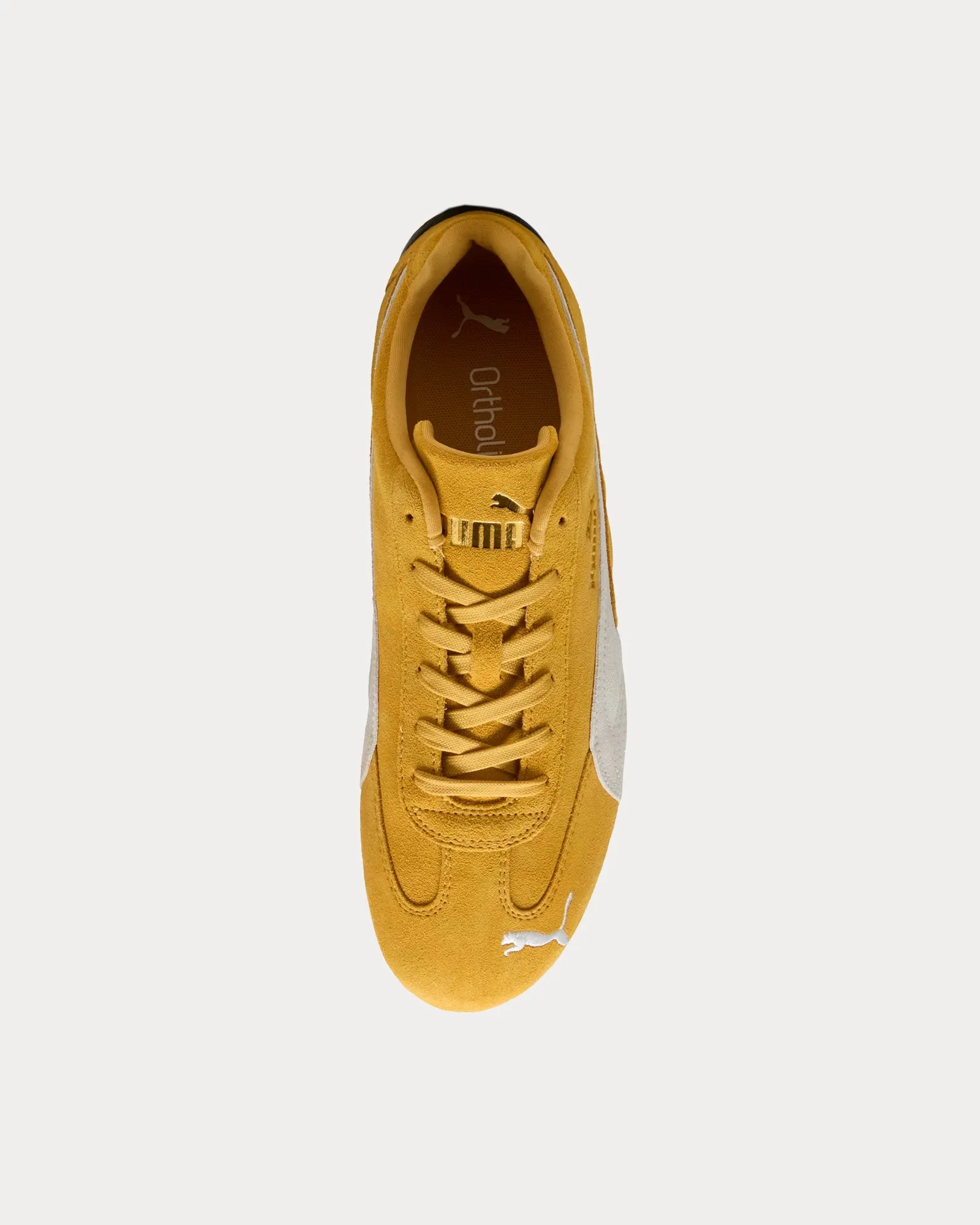 Speedcat OG Archive Gold / Puma White Low Top Sneakers