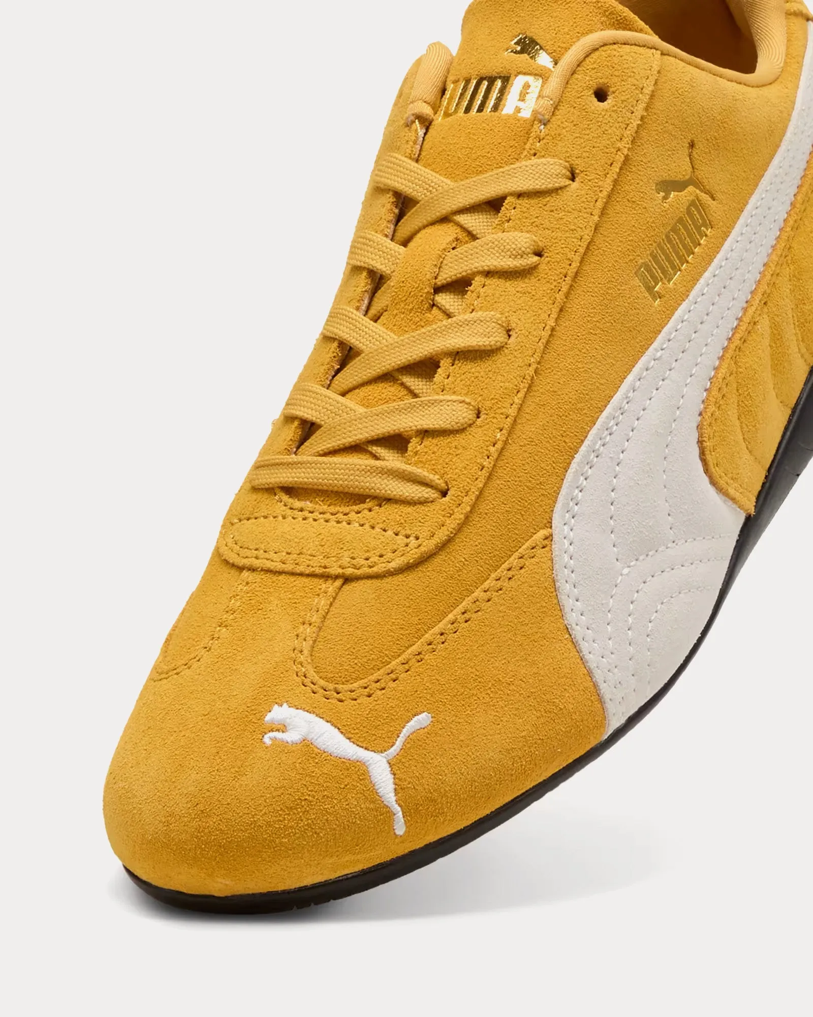 Speedcat OG Archive Gold / Puma White Low Top Sneakers