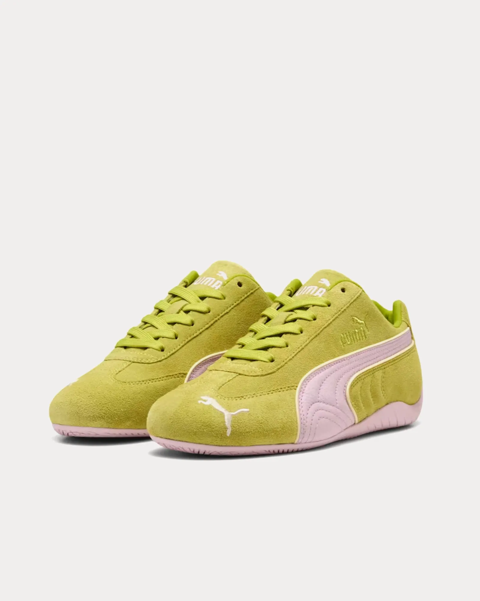 Speedcat Piping Sea Kelp / Rose Mauve Low Top Sneakers