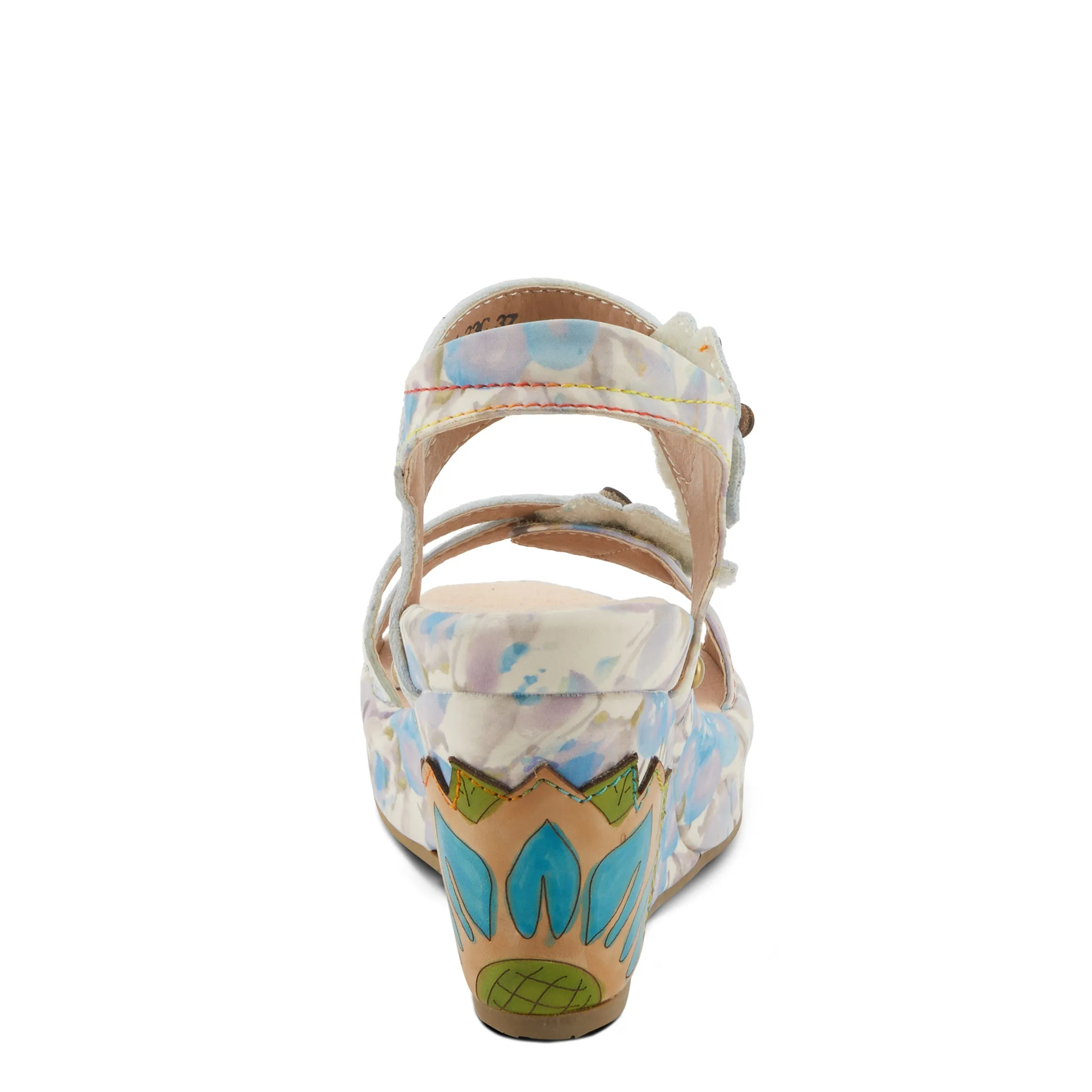 Spring Step Shoes  L'Artiste Karnitsky Sandals Women's Metallic Leather