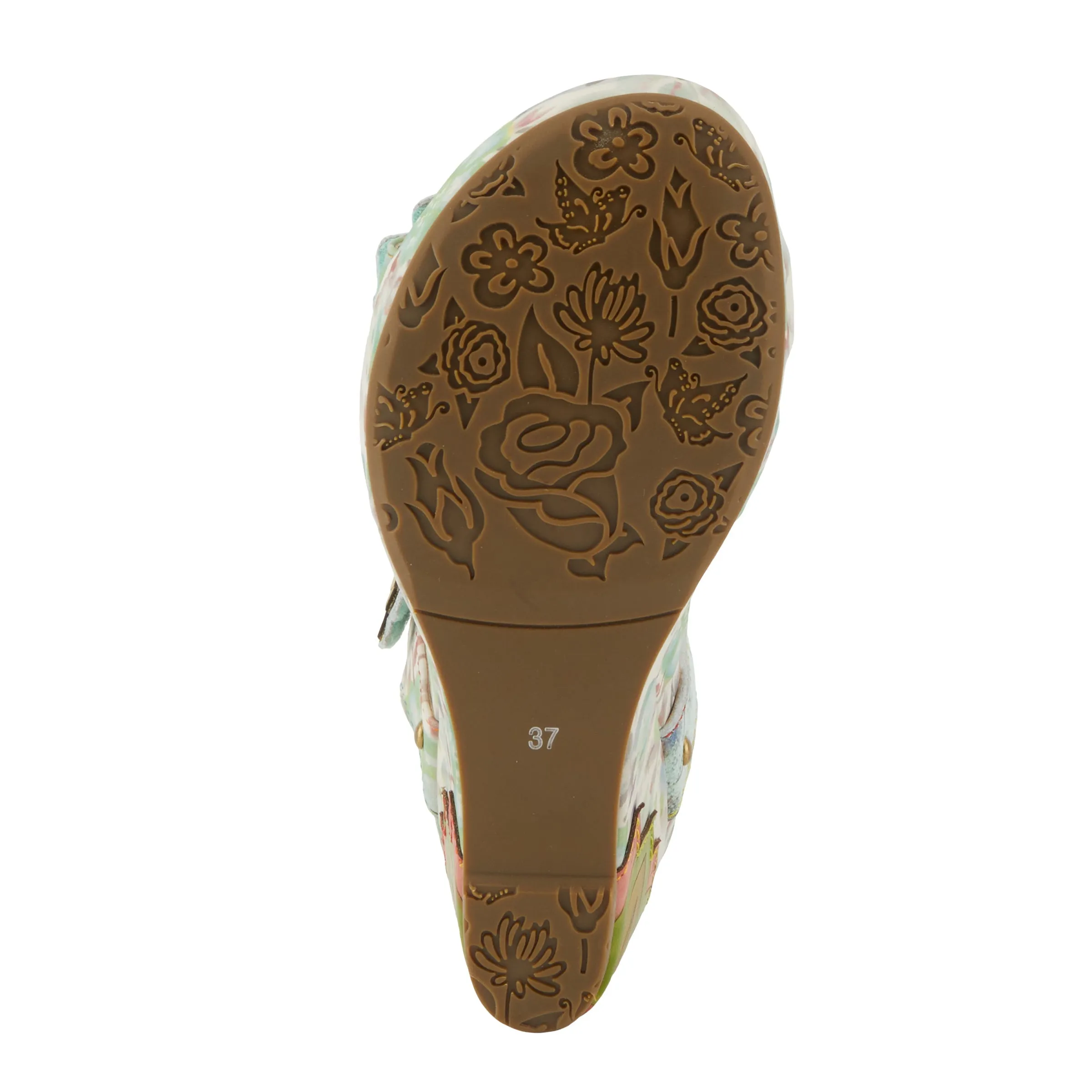 Spring Step Shoes  L'Artiste Karnitsky Sandals Women's Metallic Leather