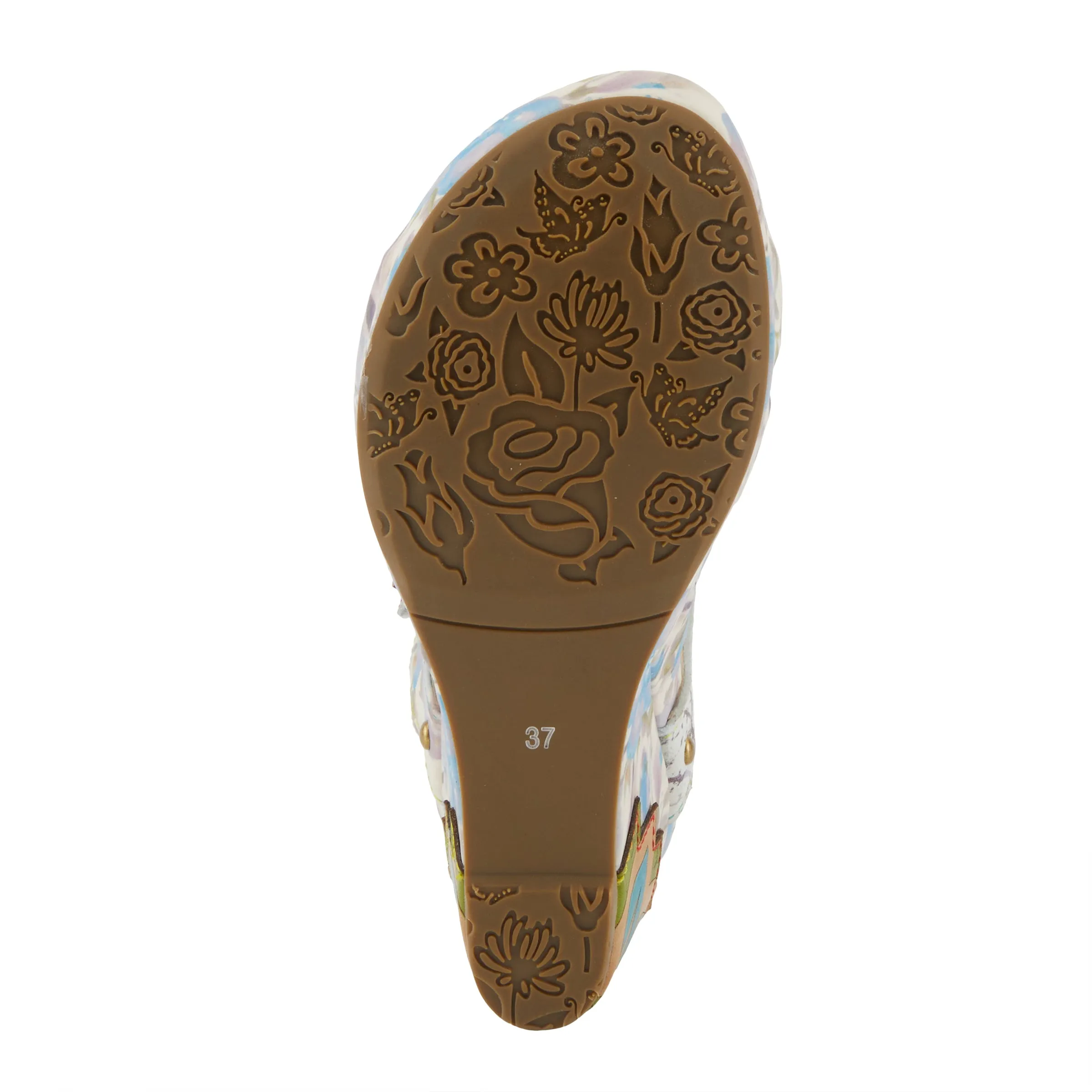 Spring Step Shoes  L'Artiste Karnitsky Sandals Women's Metallic Leather
