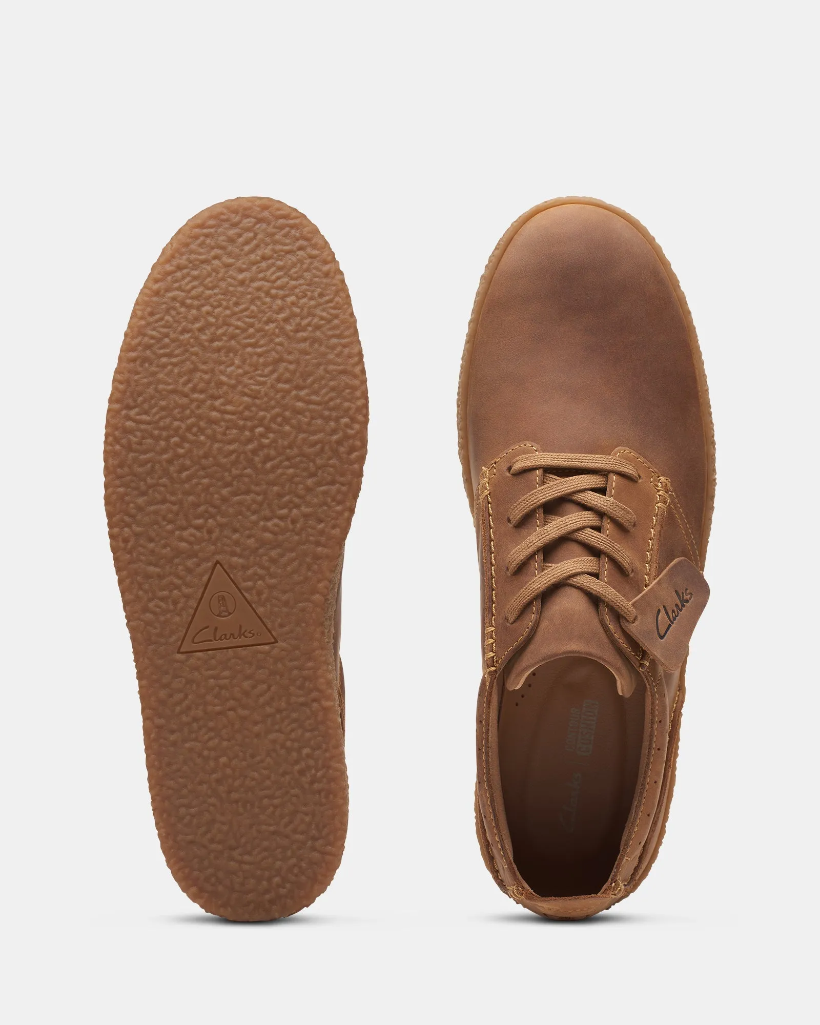 Streethilllace Dark Tan Leather