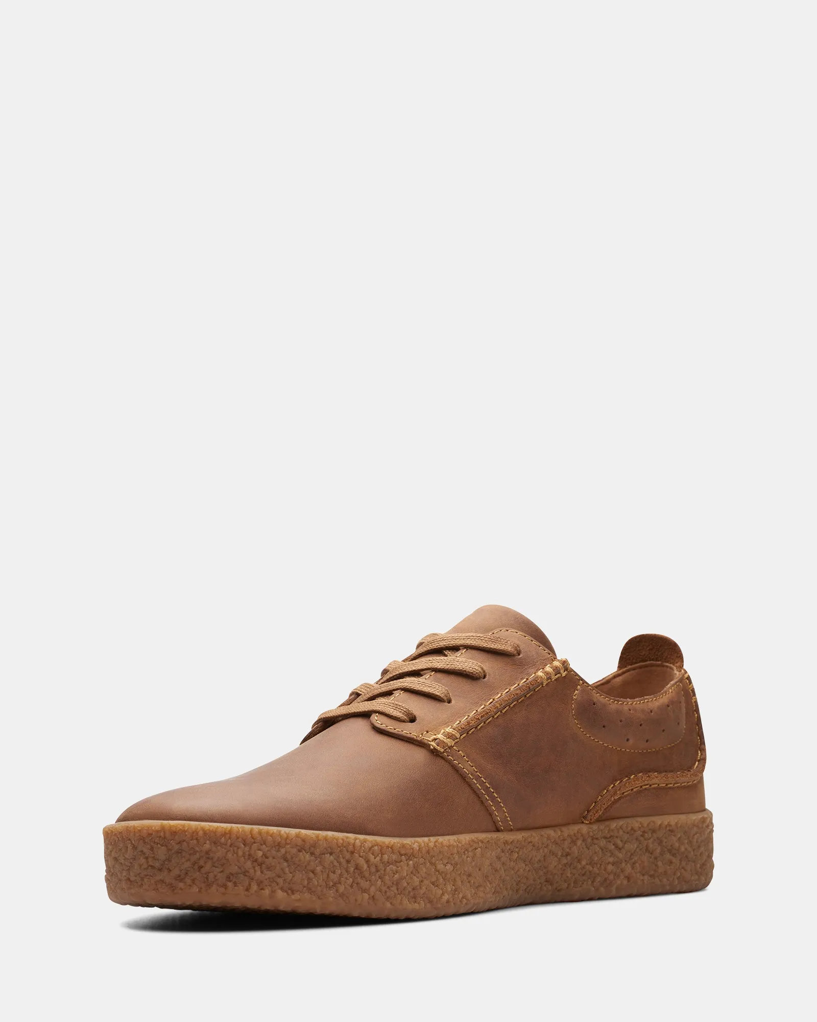 Streethilllace Dark Tan Leather