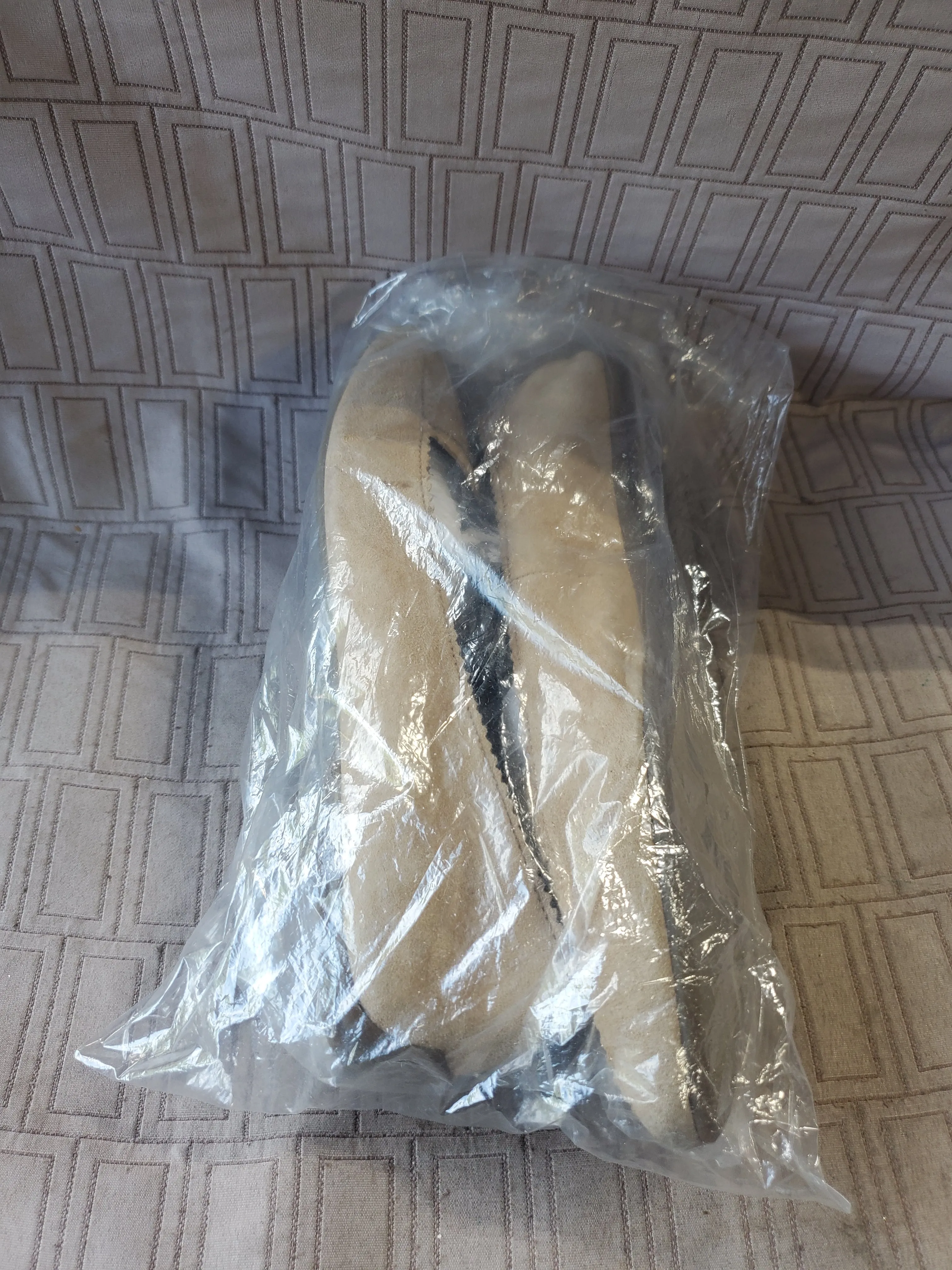 Talbots Tan Suede Loafers—Women's Size 9M