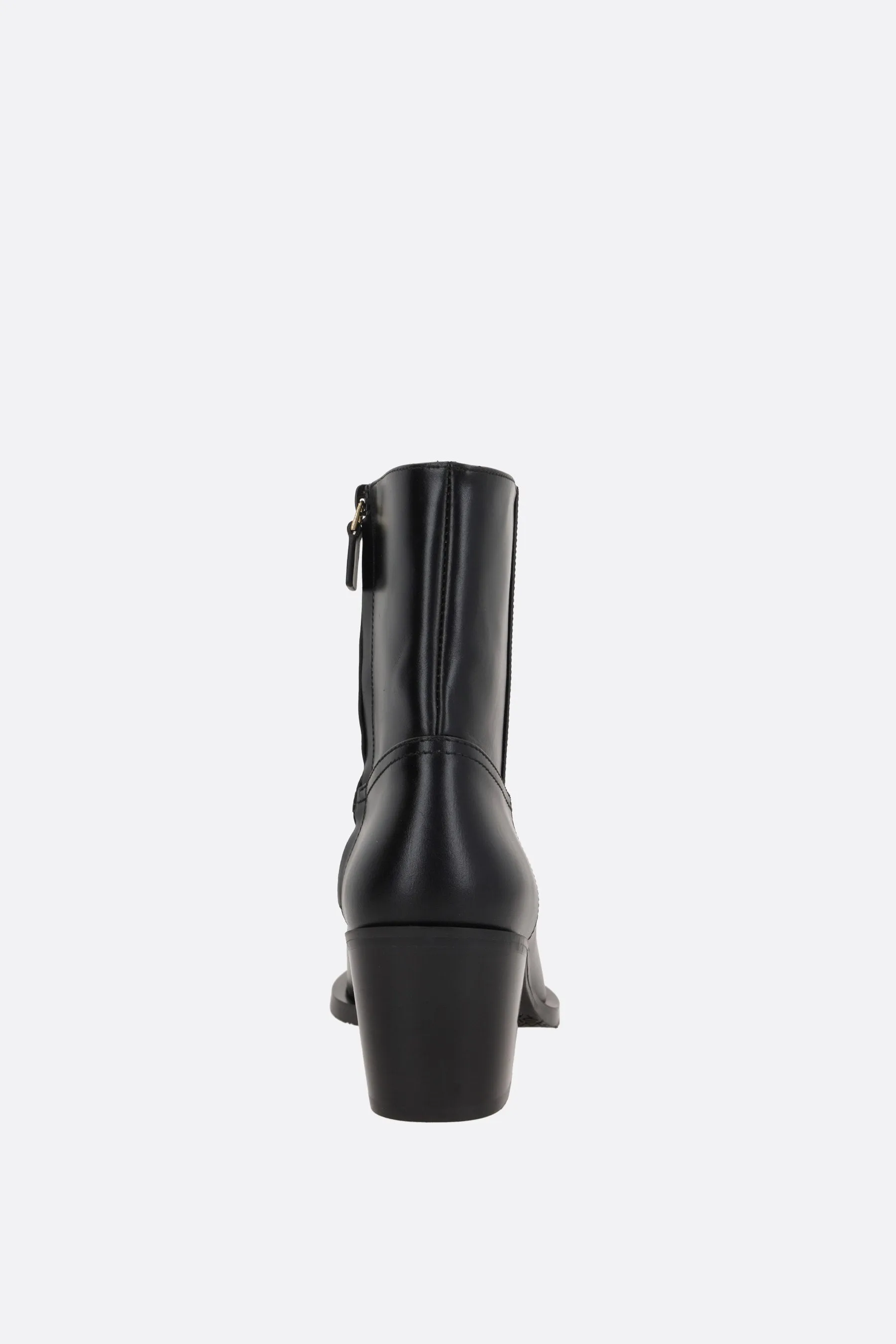 Tate Smooth Leather Western Boots