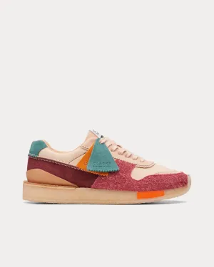 Tor Run Dark Pink Combi Low Top Sneakers