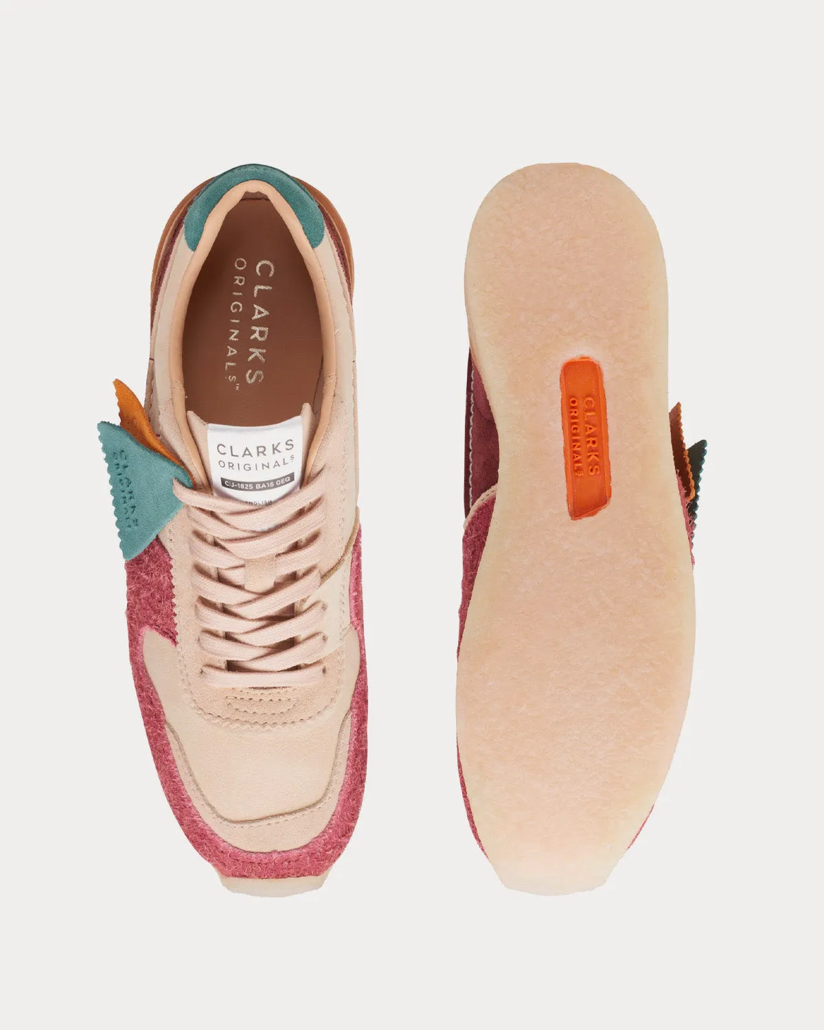 Tor Run Dark Pink Combi Low Top Sneakers