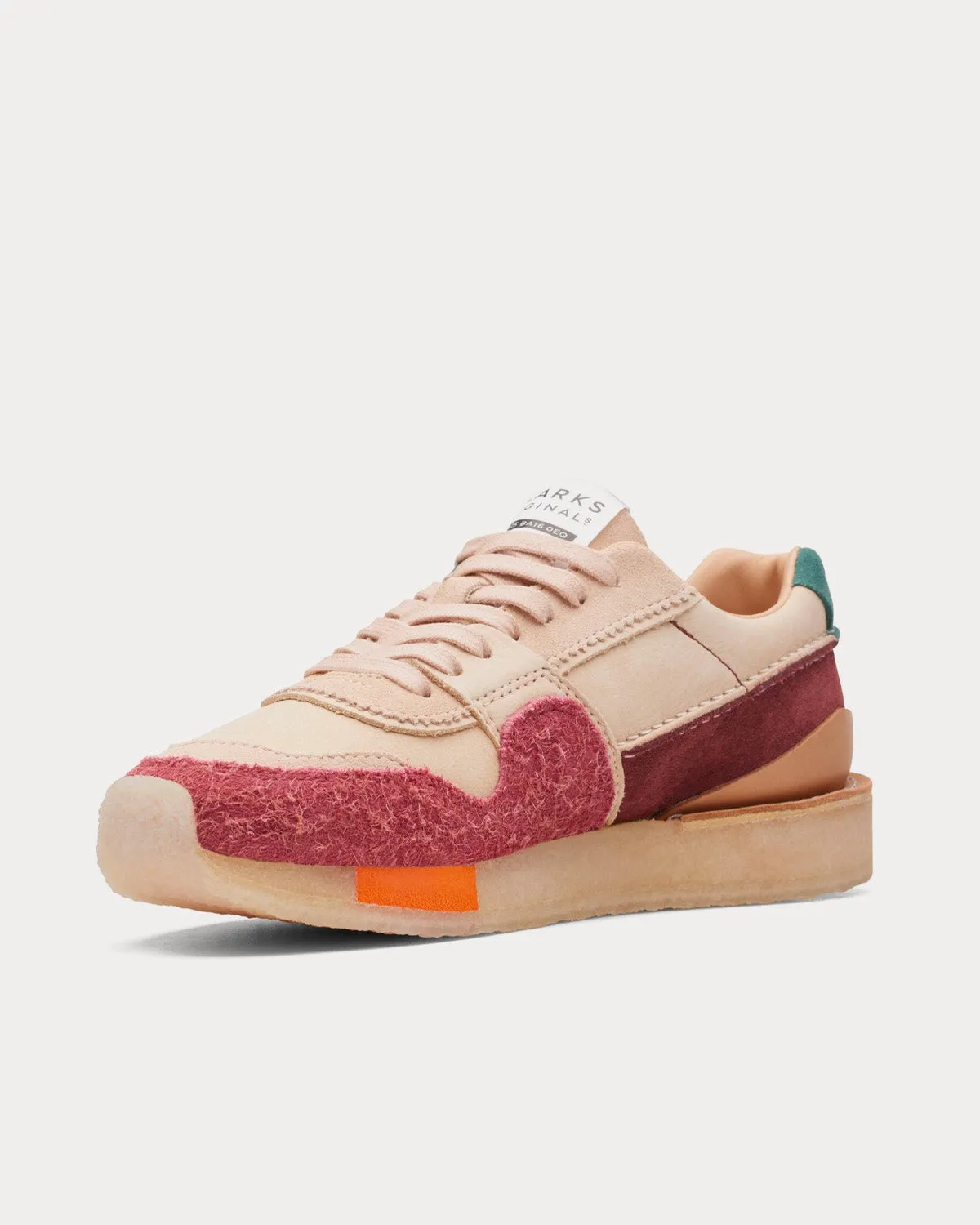 Tor Run Dark Pink Combi Low Top Sneakers