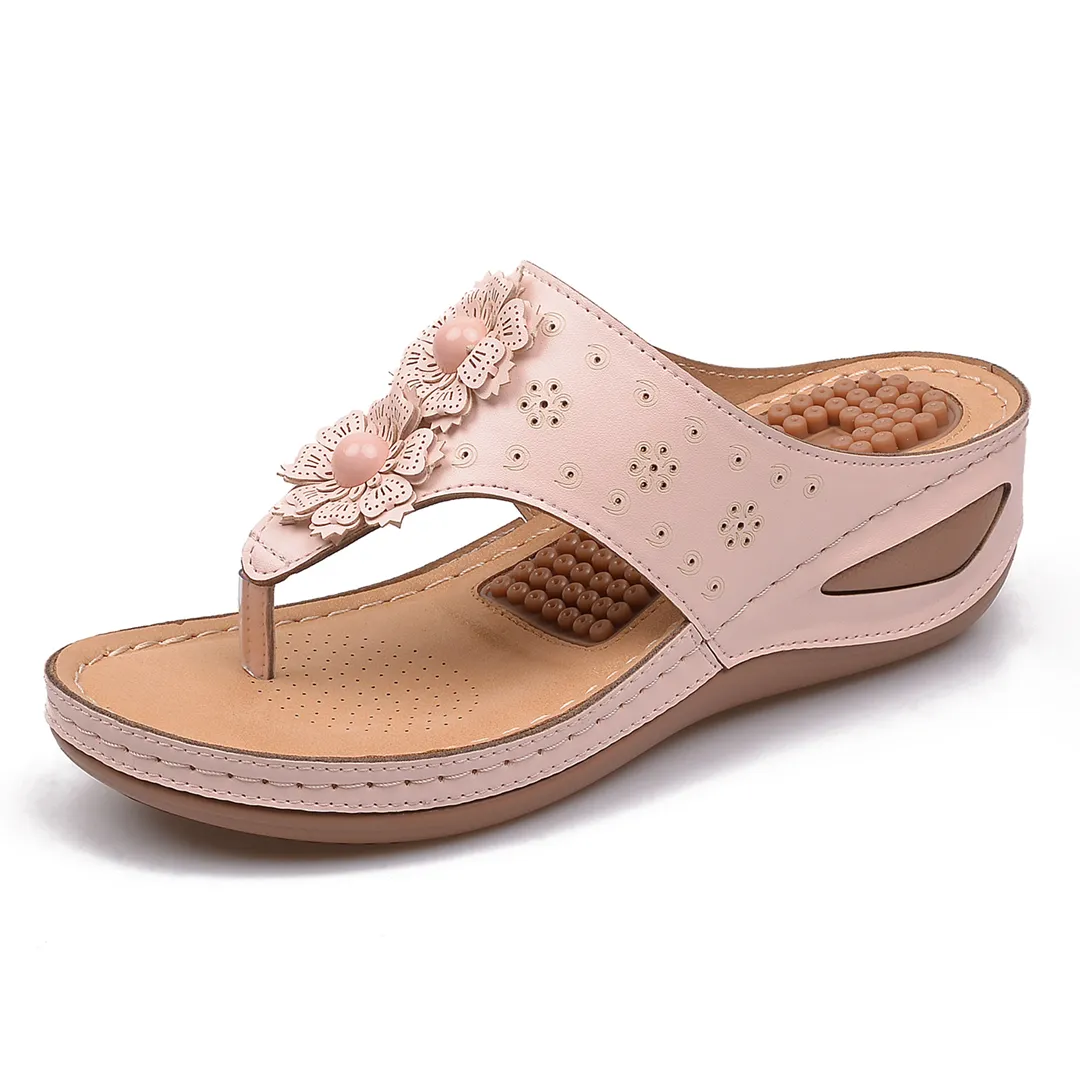 Uniqcloud Massage Arch Support Cushion Footbed Flip-Flops