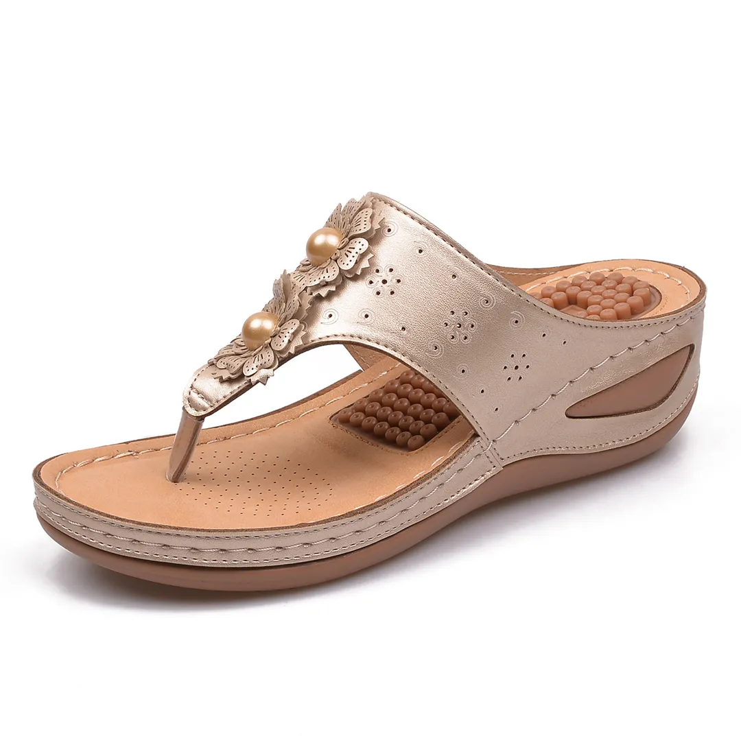 Uniqcloud Massage Arch Support Cushion Footbed Flip-Flops