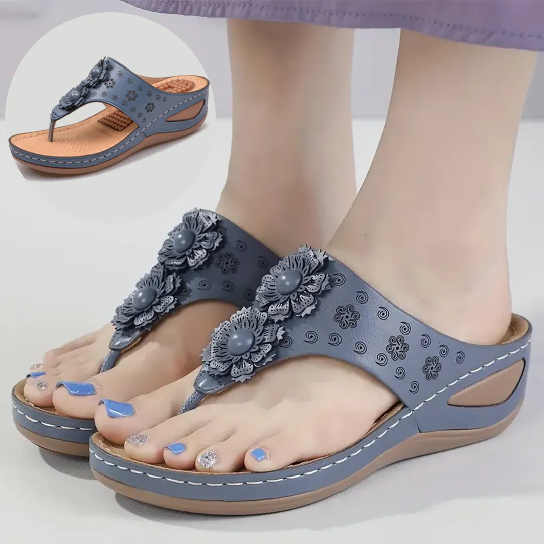 Uniqcloud Massage Arch Support Cushion Footbed Flip-Flops