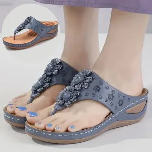 Uniqcloud Massage Arch Support Cushion Footbed Flip-Flops