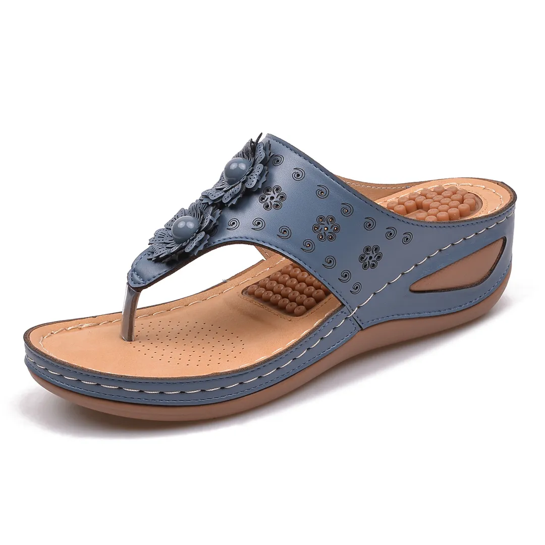 Uniqcloud Massage Arch Support Cushion Footbed Flip-Flops