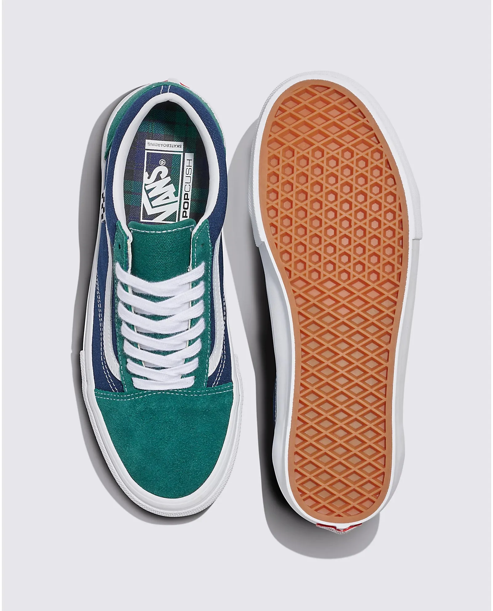 Vans Skate Old Skool Tartan Blue/Green