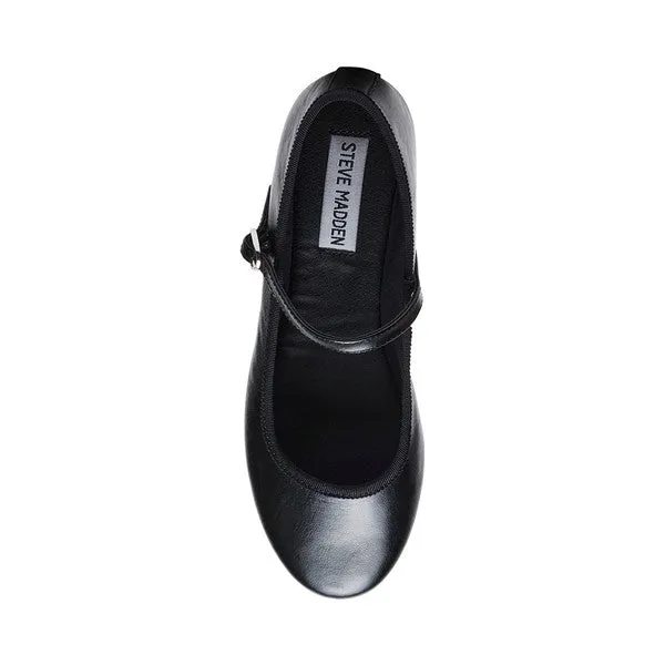 VINETTA BLACK LEATHER