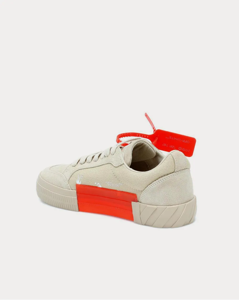 Vulcanized suede Beige Low Top Sneakers