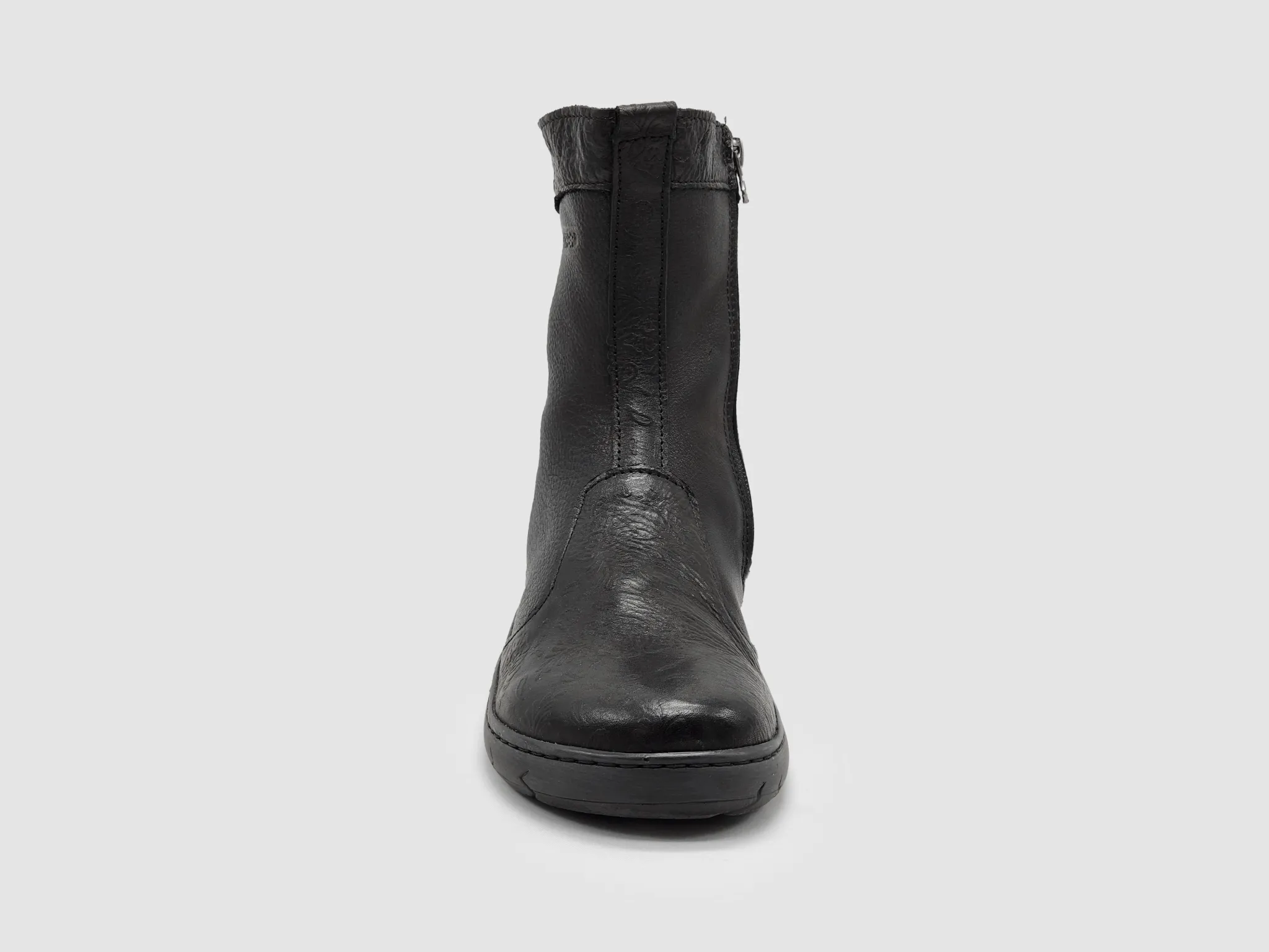 Women's Original Mid Insulated Zip-Up Leather Boots - Black
