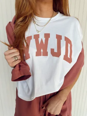 WWJD Crop Top