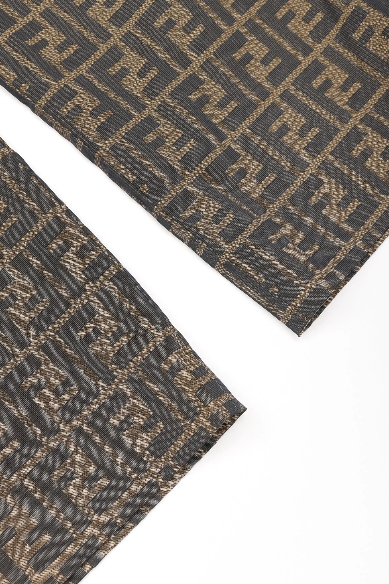 Zucca Monogram Tab-Front Pant